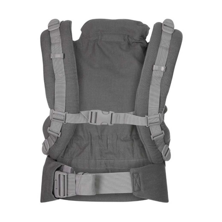Mochila evolutiva QuokkaBaby E-Carrier modelo Light Grey dentro
