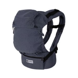 Mochila evolutiva QuokkaBaby E-Carrier modelo Denim Blue