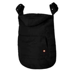 Cobertor de porteo universal Al Weather color negro, de Wombat