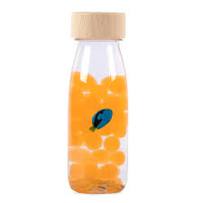 Botella sensorial sound bottle blue tang