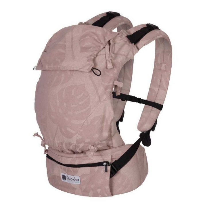 Mochila evolutiva QuokkaBaby E-Carrier modelo Delicious Pink