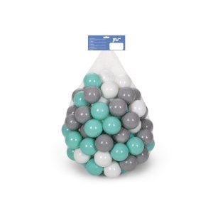 Pack 100 bolas 7 cm diámetro azul