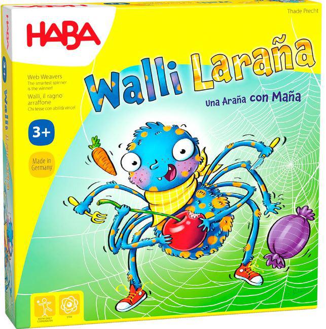 Walli Laraña - juego de destreza para 2-4 jugadore