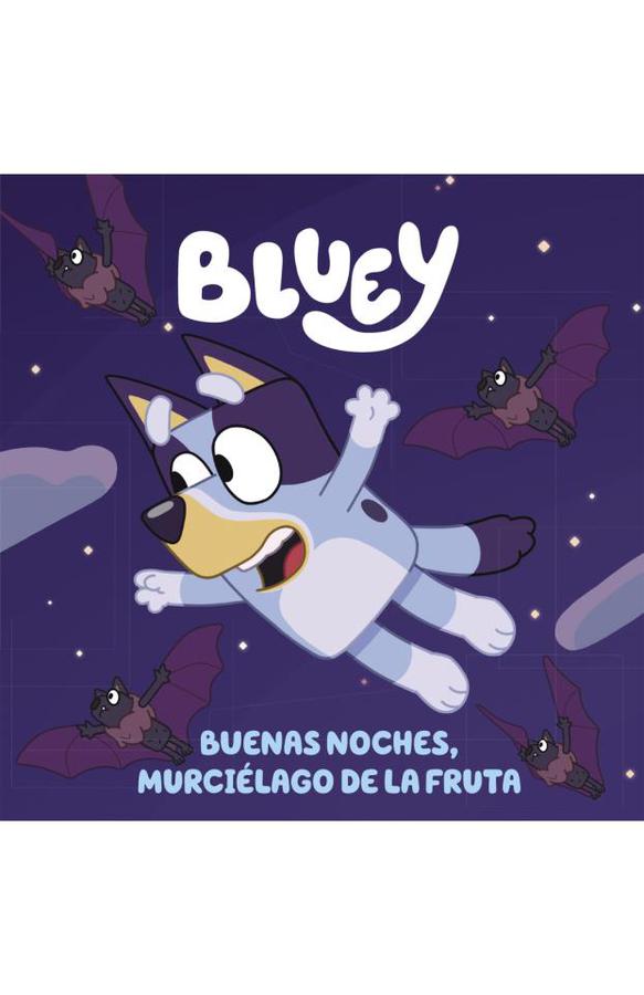 BLUEY BUENAS NOCHES MURCIELAGO DE LA FRUTA
