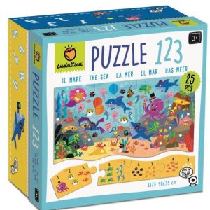 Puzzle 123 el mar