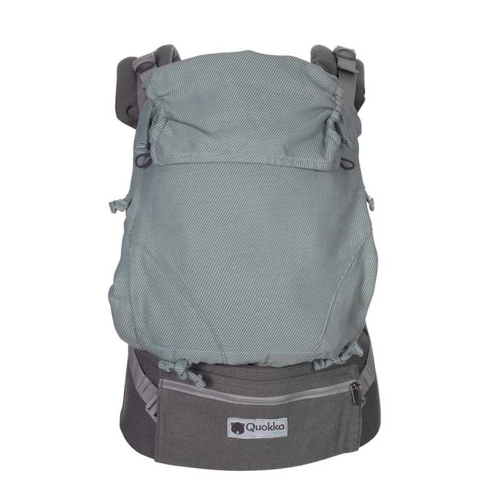 Mochila evolutiva QuokkaBaby E-Carrier modelo Mint frente