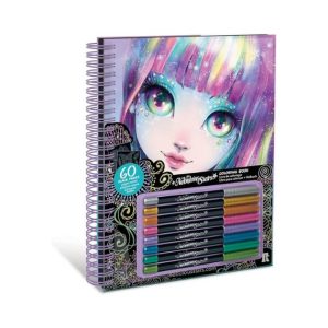 libreta paginas negras nebulous stars isadora