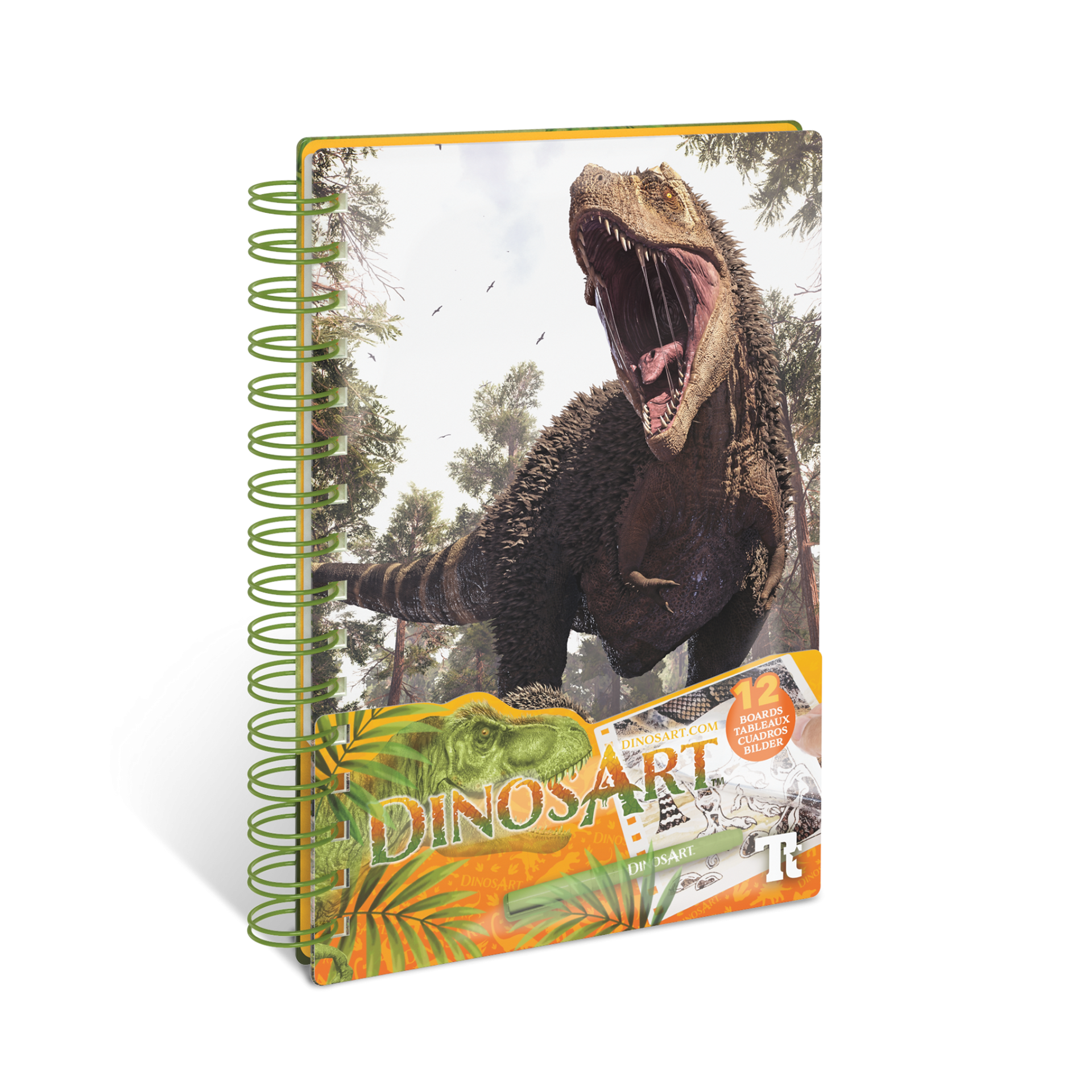 set de manualidades dinosart