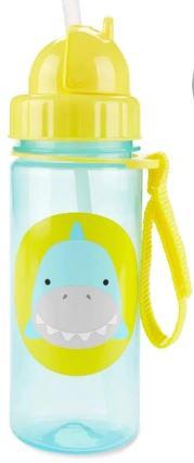 Botella con pajita Skip Hop zoo - Tiburón