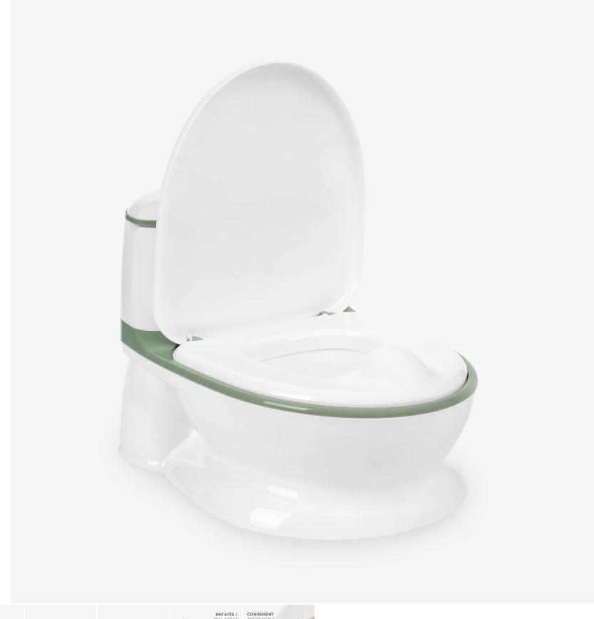 Asiento de inodoro tipo bacinica Flushy Green 
