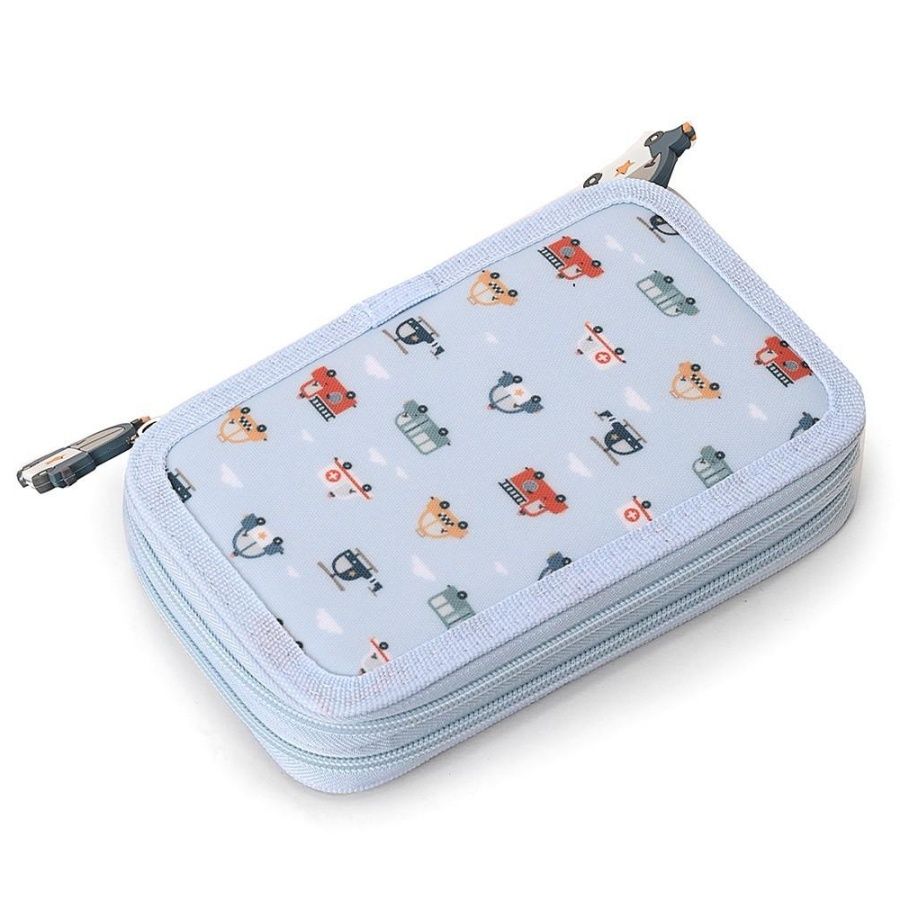 Estuche plumier doble City Cars