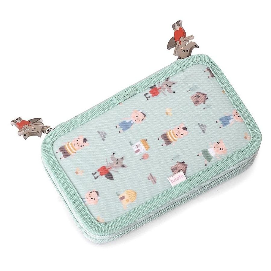 Estuche plumier doble The Three Little Pigs