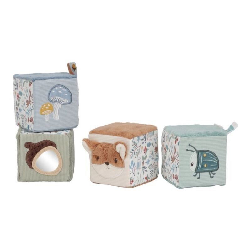 Cubos blandos apilables Forest Friends