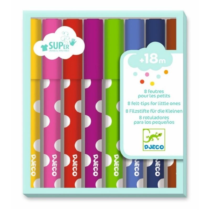 Rotuladores para peques  caja de 8