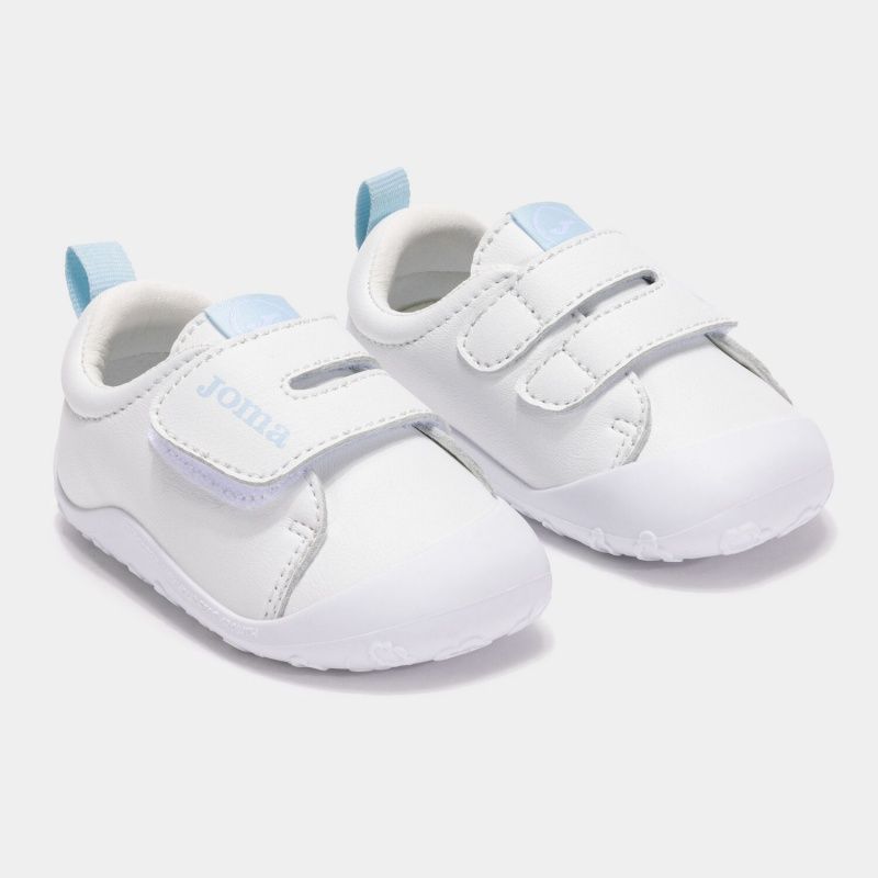 Zapatillas Teddy Blanco Azul