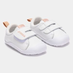Zapatillas Teddy Blanco Rosa