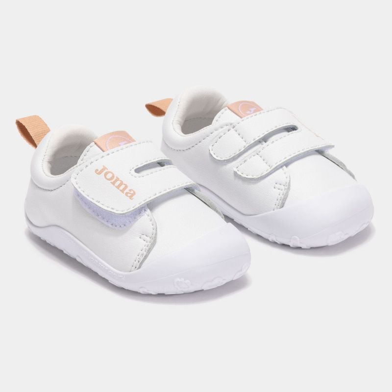 Zapatillas Teddy Blanco Rosa
