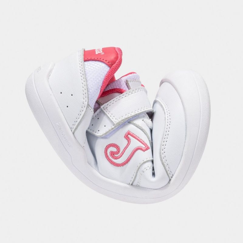 Zapatillas Vela Blanco Rosa