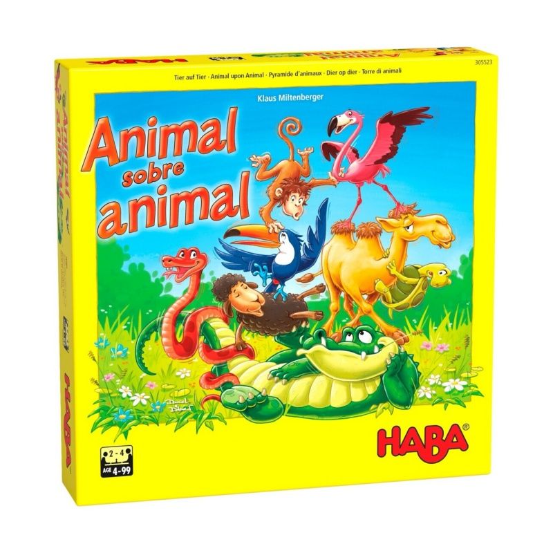 Animal sobre animal J  de apilar HABA