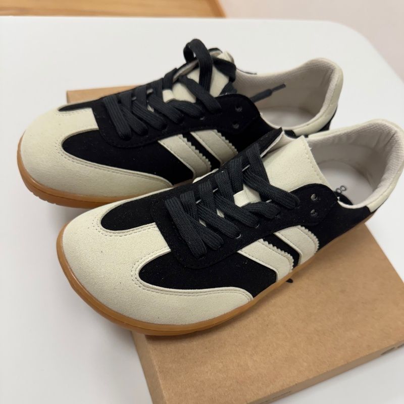 Zapatillas Coqueflex Samba negro y blanco
