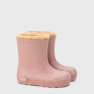 Bota de agua Igor Yogi Borreguito Rosa
