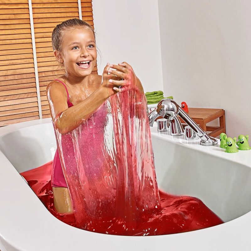 Juego sensorial Slime Baff rojo