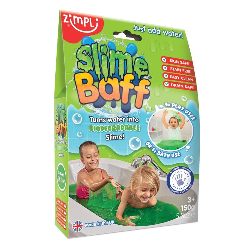 Juego sensorial Slime Baff verde