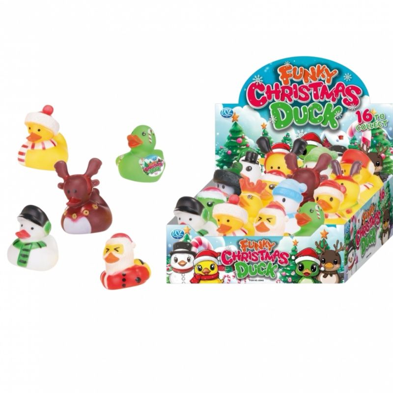 Patos navideños 5 cm  modelos surtidos 