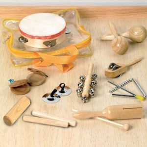 Set de percusión madera 