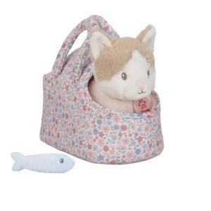 Gatito de peluche Marley con bolsa 