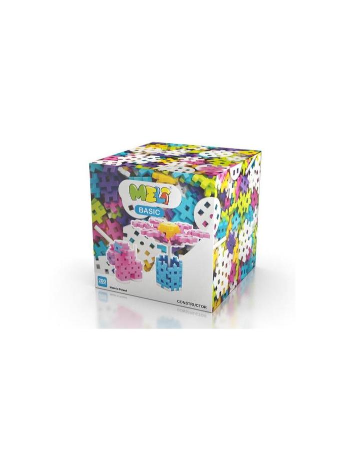 Bloques Meli -Basic Constructor Pastel 200 piezas 
