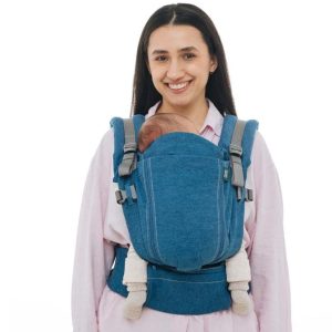 Mochila Evolutiva Love and Carry One - Denim 