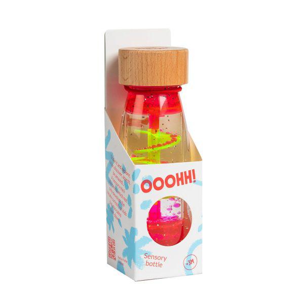 Petit Boum Move Bottle Spiral Pink 