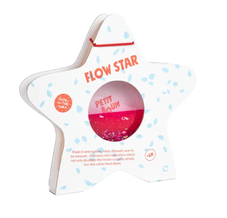 Petit Boum Nebula Pink Sensory Star 