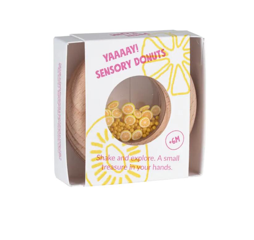 Petit Boum Sensory Donuts Lemons