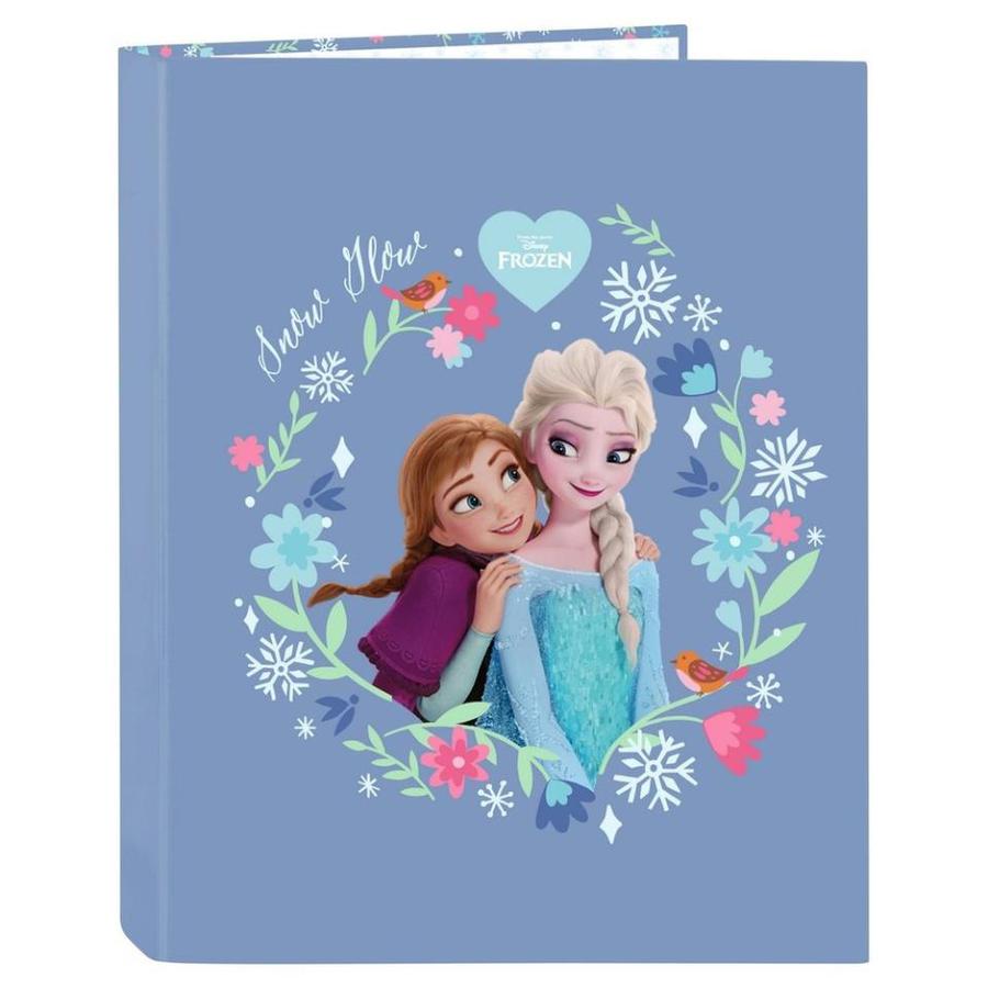 CARPETA CARTON FOLIO 4 ANILLAS MIXTAS FROZEN