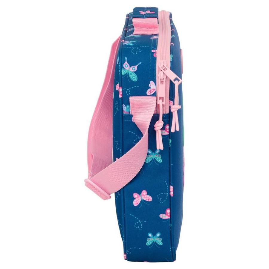 CARTERA EXTRAESCOLARES BLACKFIT8 MARIPOSAS
