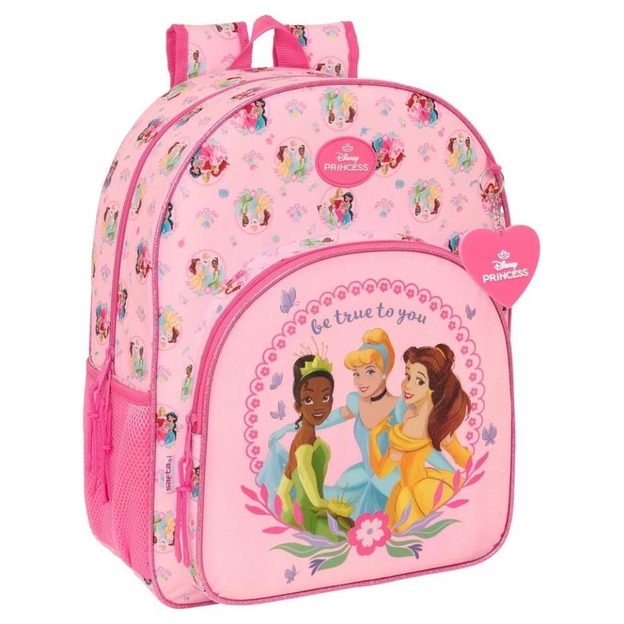 MOCHILA ADAPT CARRO PRINCESAS DISNEY 