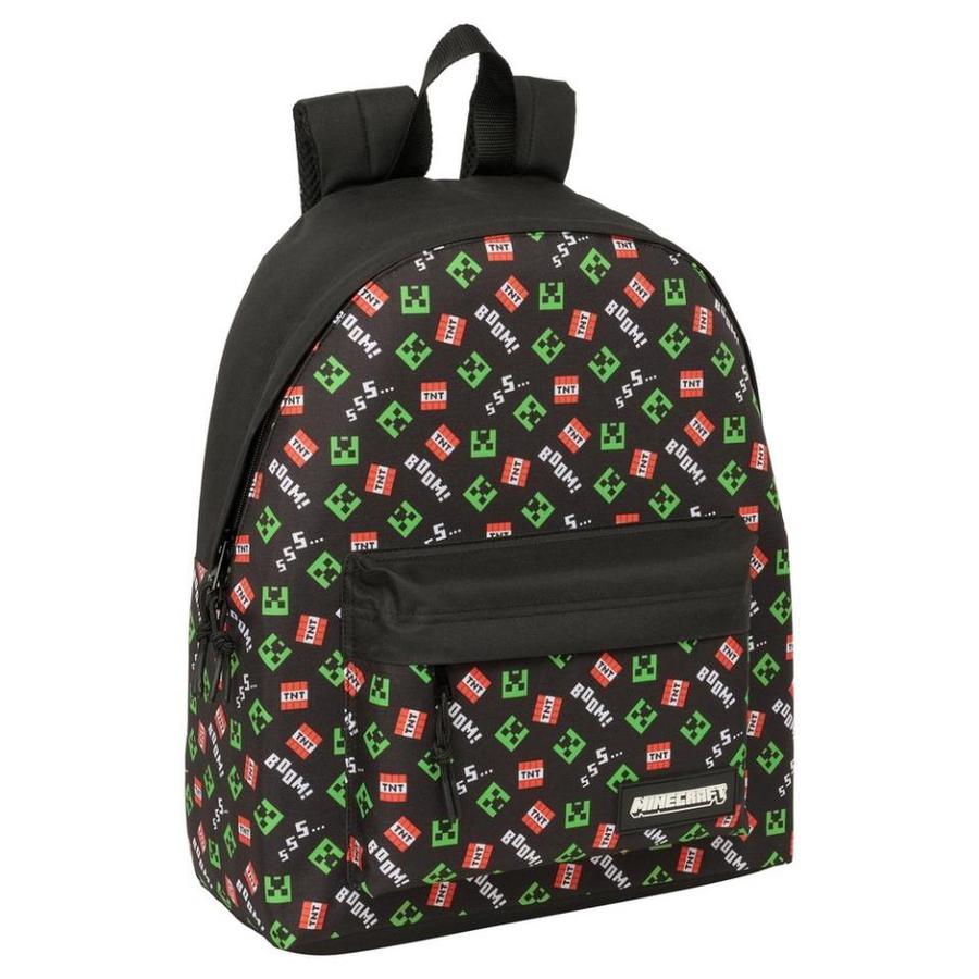 MOCHILA ESCOLAR BASIC 42CM MINECRAFT