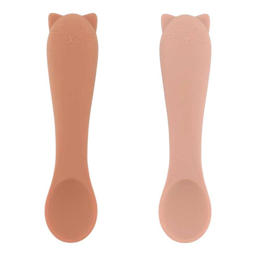 Primeras cucharas para bebé 2-pack - Mrs  Cat