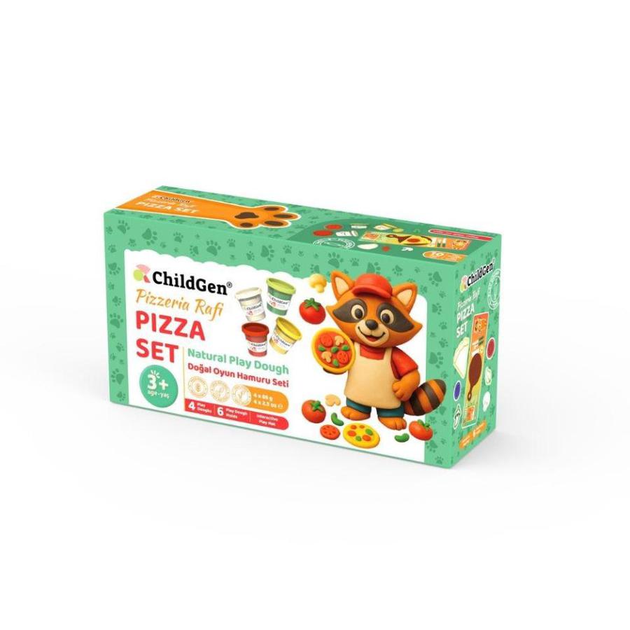 Plastilina Natural- Paw Pals - Pizza Set 