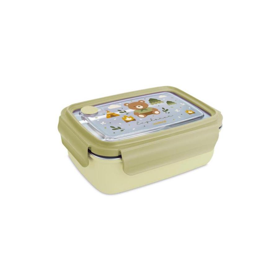 Caja de almuerzo de acero lunchbox explorer