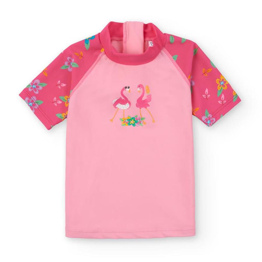Camiseta Proteccion Solar M/C Flamingos 