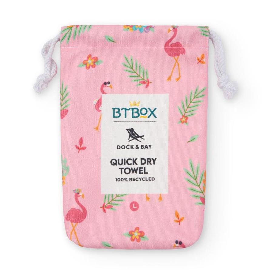 Toalla Dock & Bay Flamingos