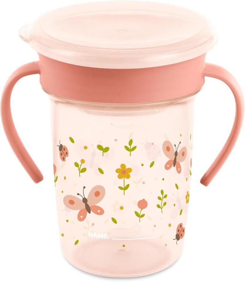 Vaso de Aprendizaje Sippy Cup 360 Butterfly 