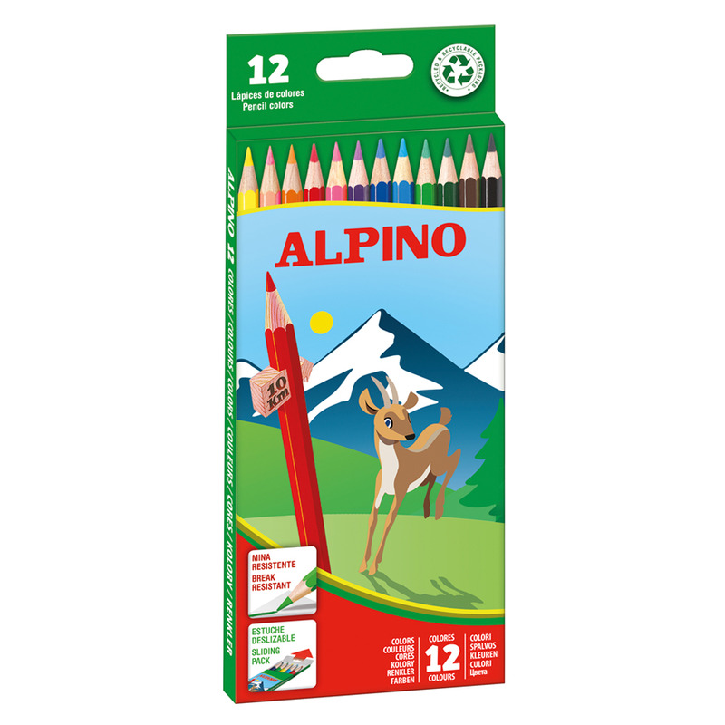 Estuche 12 Lápices de colores