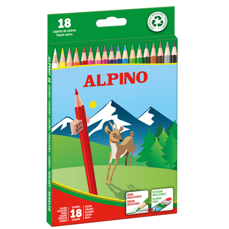 Estuche 18 Lápices de colores