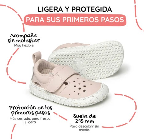 Benisa Microfibra Nobuck Rosa Palo SS26