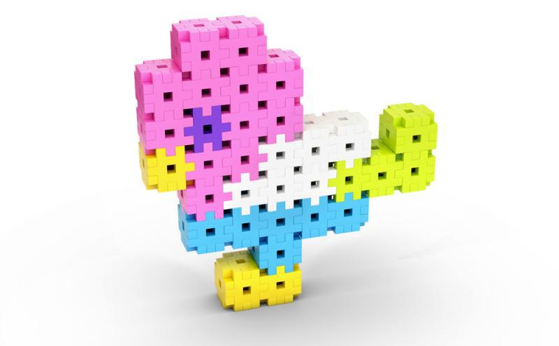 Bloques Meli- Maxi Pastel 100pcs