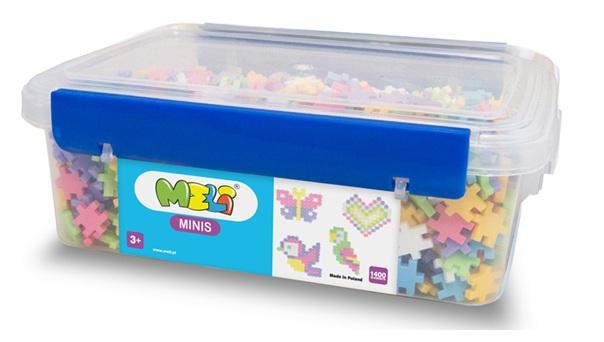 Bloques Meli- Minis Pastel 1400 pcs